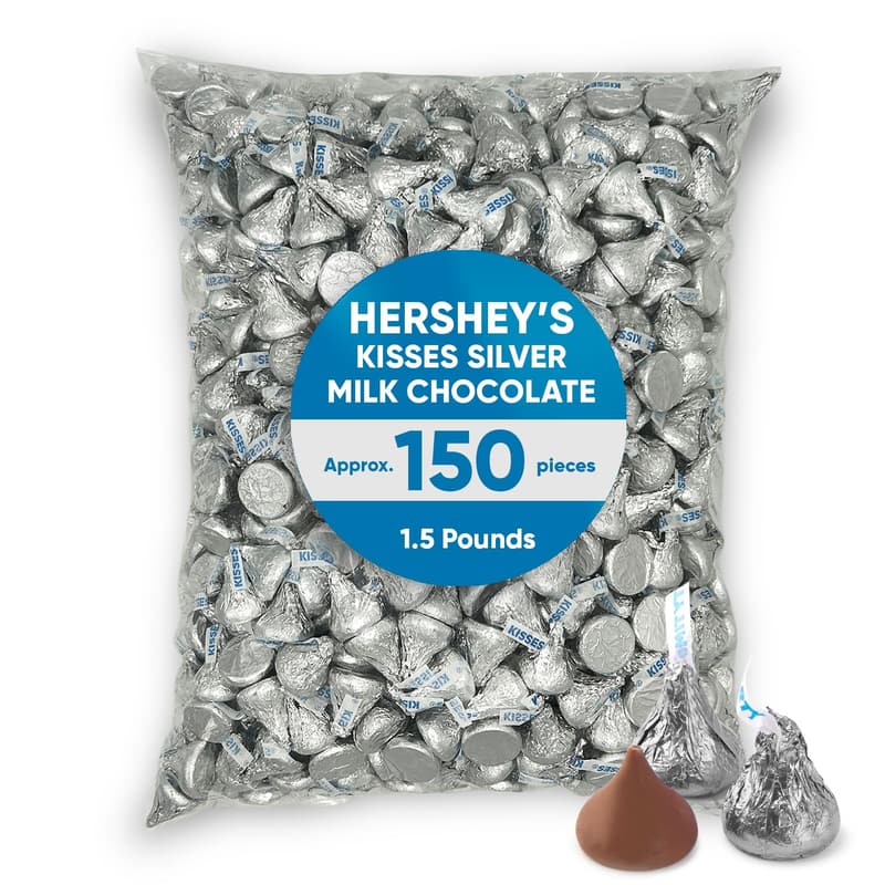 Halloween Candy - Hershey's Kisses Milk Chocolate - 1.5 lb