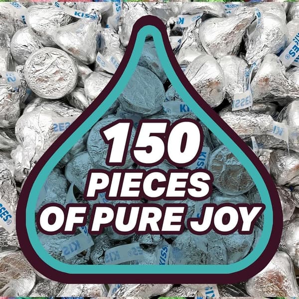 Halloween Candy - Hershey's Kisses Milk Chocolate - 1.5 lb