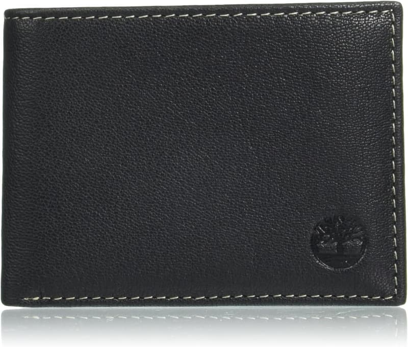 Genuine Leather RFID Blocking Wallet for Men - Slim Black Design