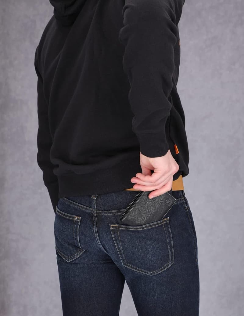 Genuine Leather RFID Blocking Wallet for Men - Slim Black Design