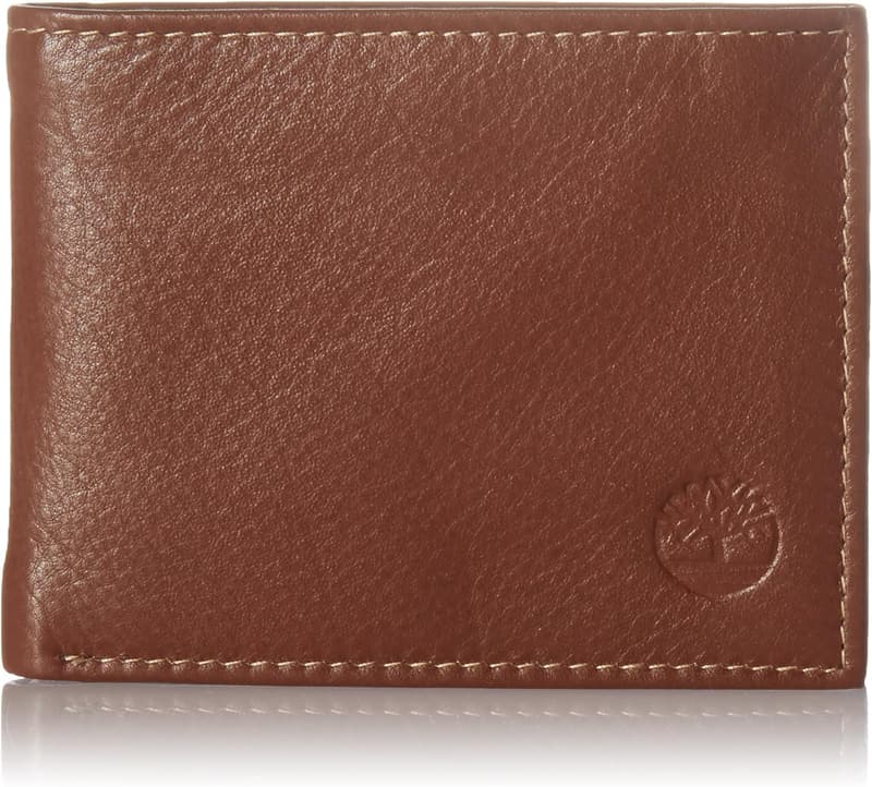 Men's Leather RFID Bifold Security Wallet