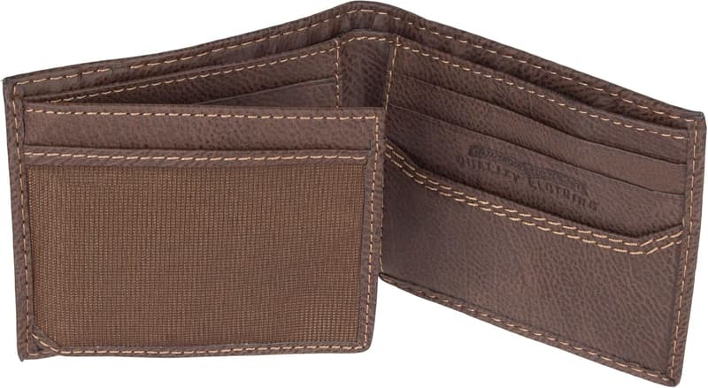 Levi's Men's Classic Bifold Wallet with Card Slots and ID Window