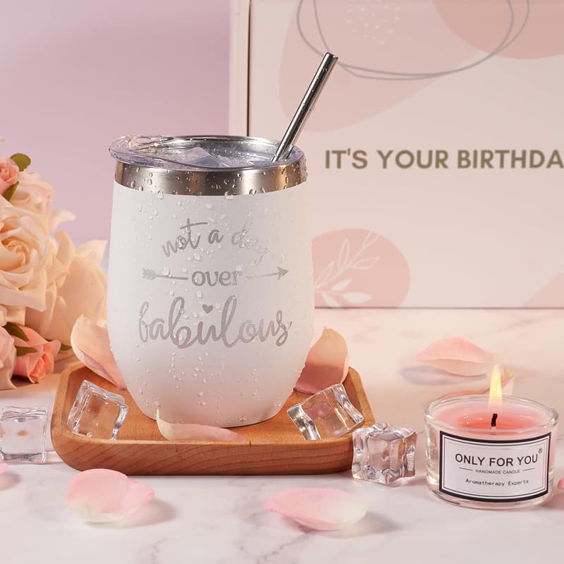 Spa Gift Basket Set for Women - Unique Birthday Surprise