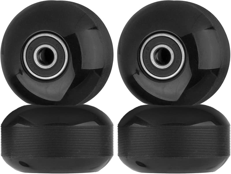 52mm 95A Skateboard Wheels & Bearings Set for Tricks - Pack of 4