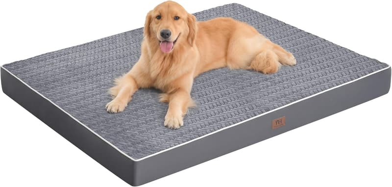 Orthopedic Large Dog Bed with Removable Washable Cover