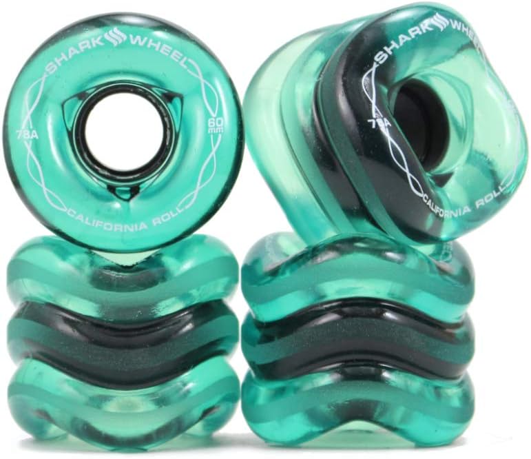 Shark Wheel 60mm Longboard Wheels - DNA Formula, Set of 4