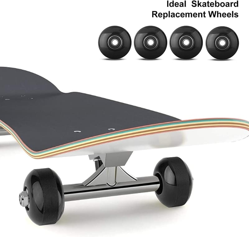 52mm 95A Skateboard Wheels with Bearings for Street Tricks