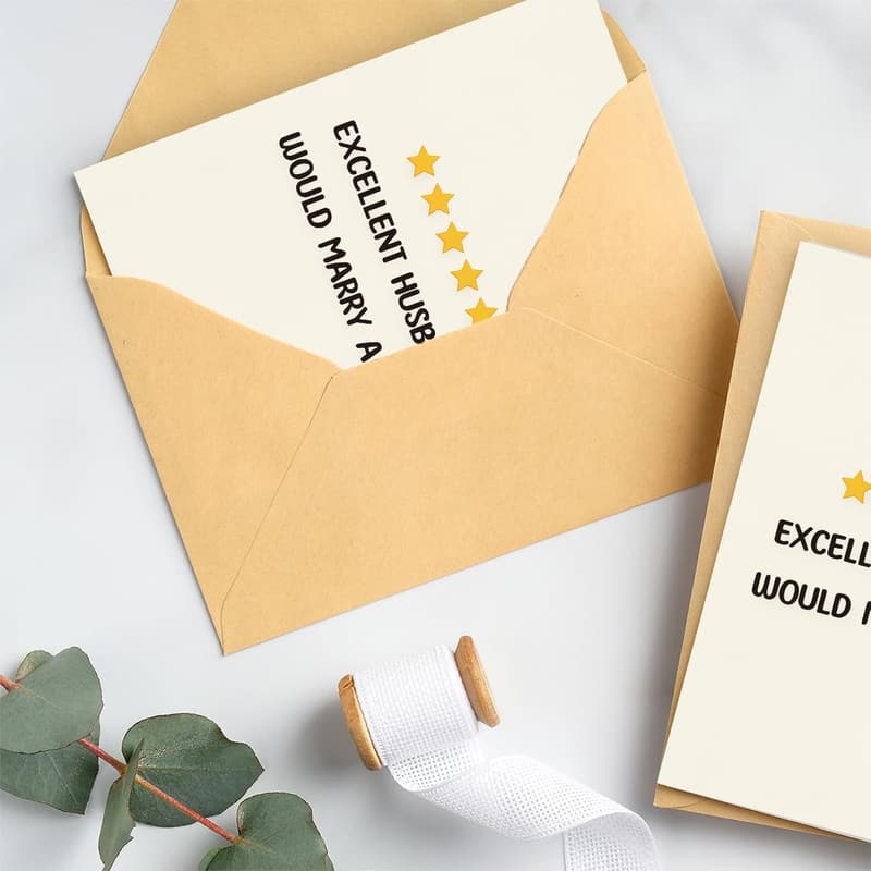 Funny Anniversary Card for Husband - Perfect Valentine's Day Gift