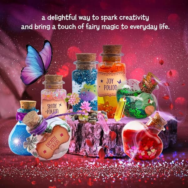 Fairy Magic Potion Kit for Kids - Arts & Crafts Gift for Girls 6-10