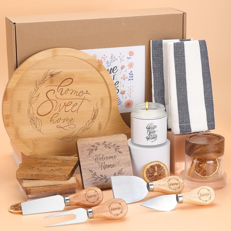 Housewarming Gift Basket for New Home Couples