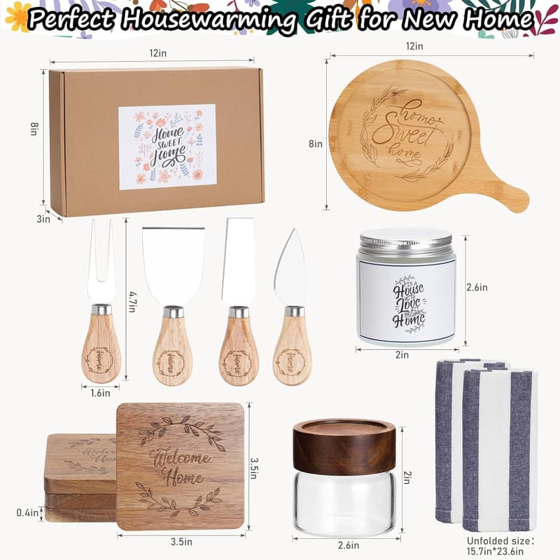Housewarming Gift Basket for New Home Couples