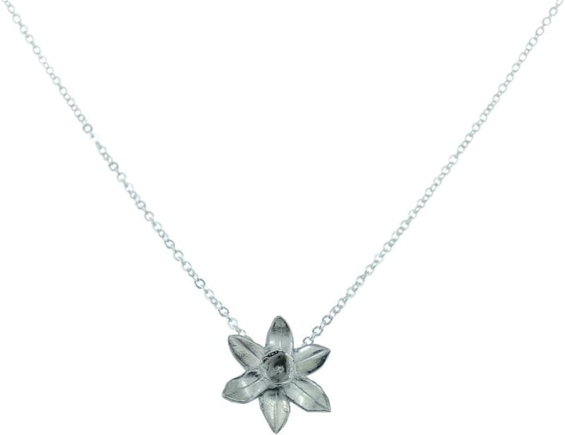 10th Anniversary Daffodil Pendant - 100% Pure Tin