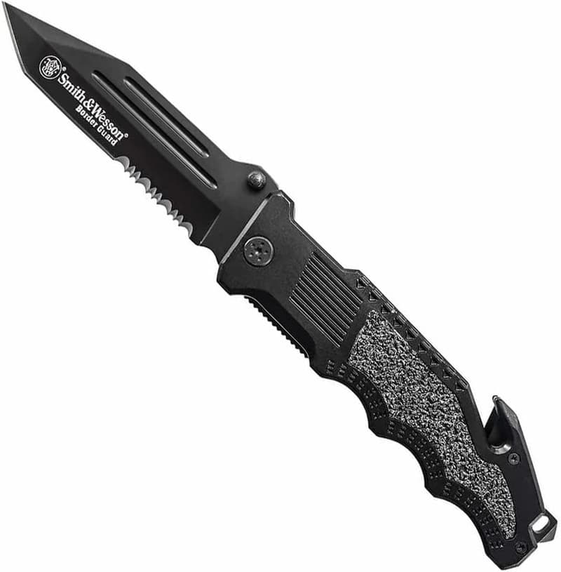 Smith & Wesson Tactical Folding Knife with High Carbon Blade