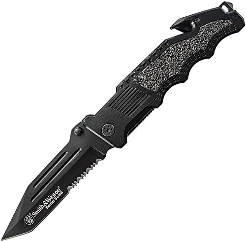 Smith & Wesson Tactical Folding Knife with High Carbon Blade