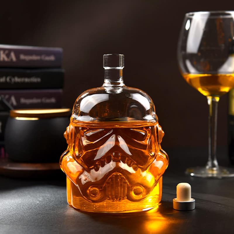 Whiskey Decanter Set with 2 Glasses - Perfect Gift for Men