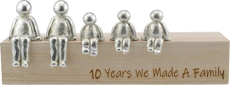 10th Anniversary Family Gift - Custom Combination Set