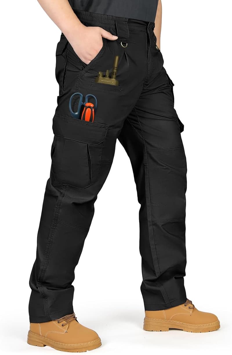 Men's Breathable Ripstop Cargo Pants for Outdoor Activities