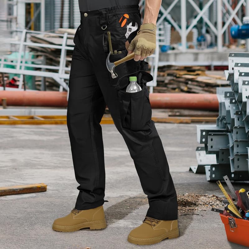 Men's Breathable Ripstop Cargo Pants for Outdoor Activities
