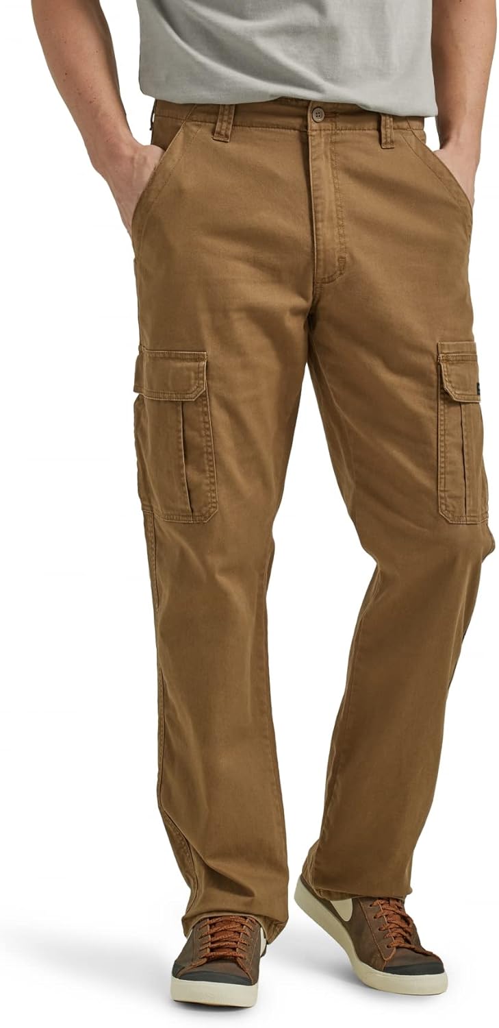Men's Relaxed Fit Stretch Cargo Pants by Wrangler Authentics