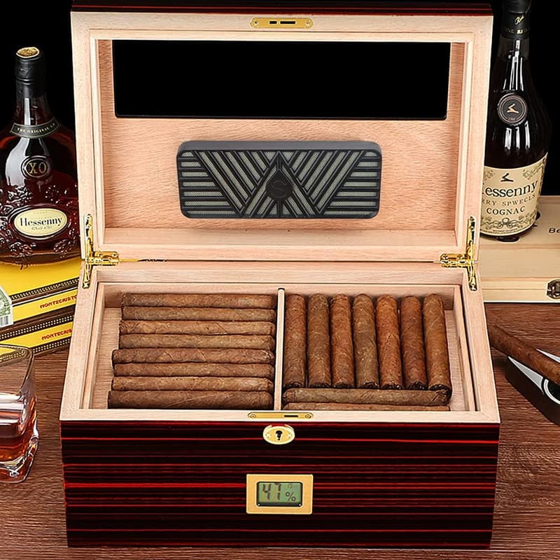 Cigar Humidifier Rectangle for Freshness Maintenance