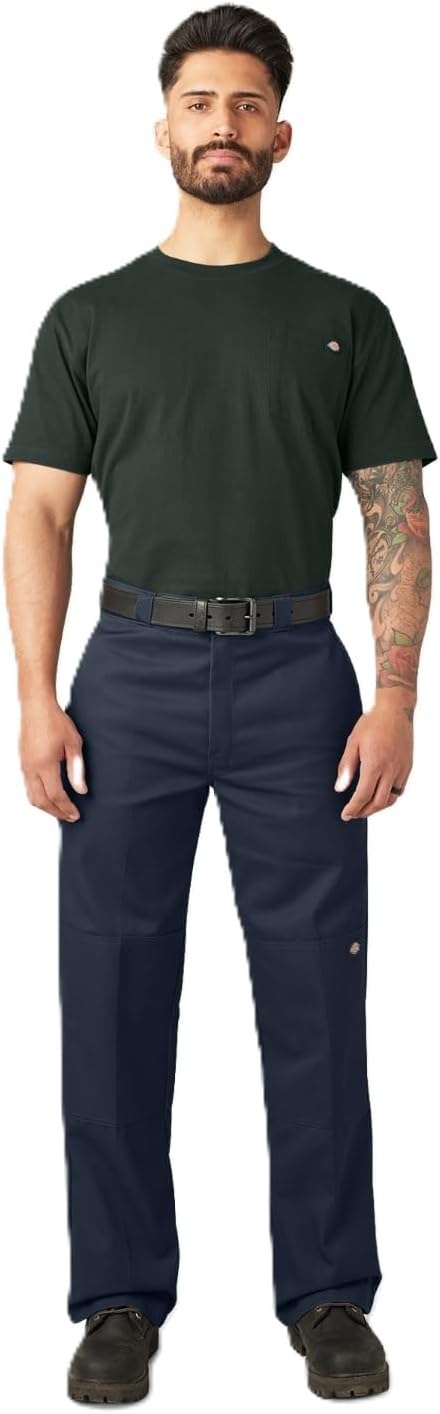 Men's Loose Fit Double Knee Work Pants by Dickies