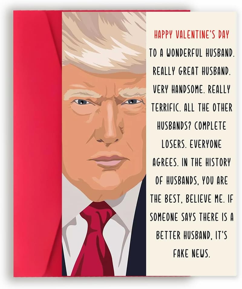 Valentine's Day Funny Card for Husband - Romantic Gift