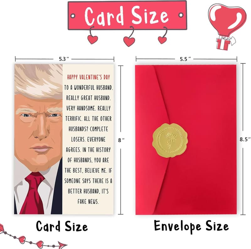 Valentine's Day Funny Card for Husband - Romantic Gift