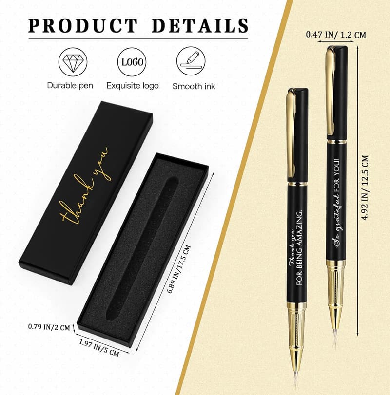 End of School Year Thank You Gift Set - Inspirational Ballpoint Pens