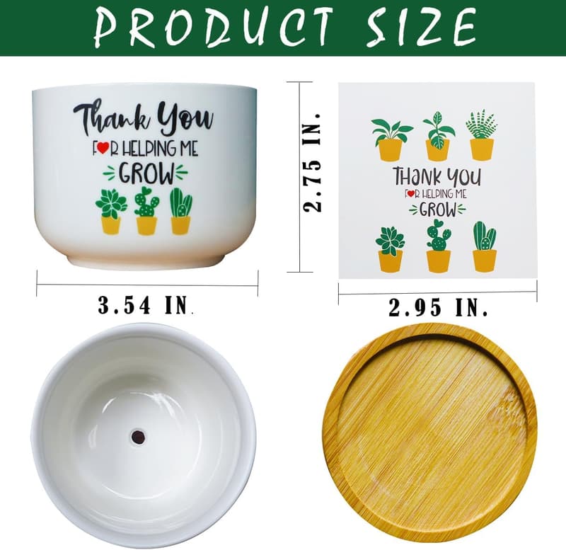 Personalized Teacher Appreciation Gift for Men & Women