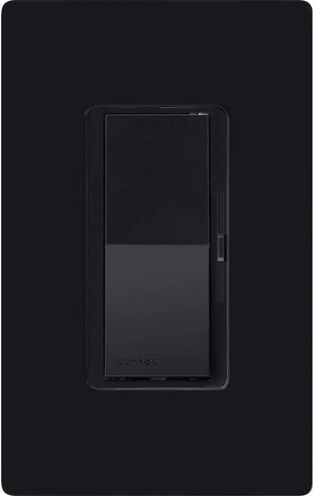 Lutron Diva 150W LED Dimmer Switch, Black, Single-Pole/3-Way