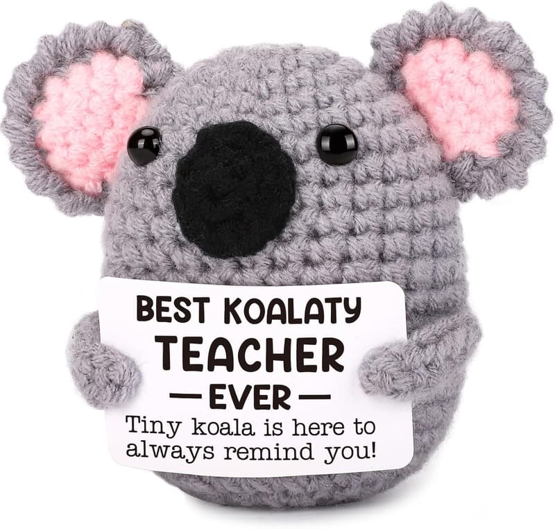 Handmade Crochet Koala Teacher Appreciation Gift