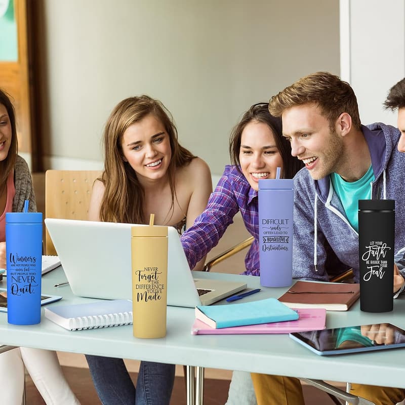 Graduation Thank You Gift: 16oz Inspirational Tumbler for Teams