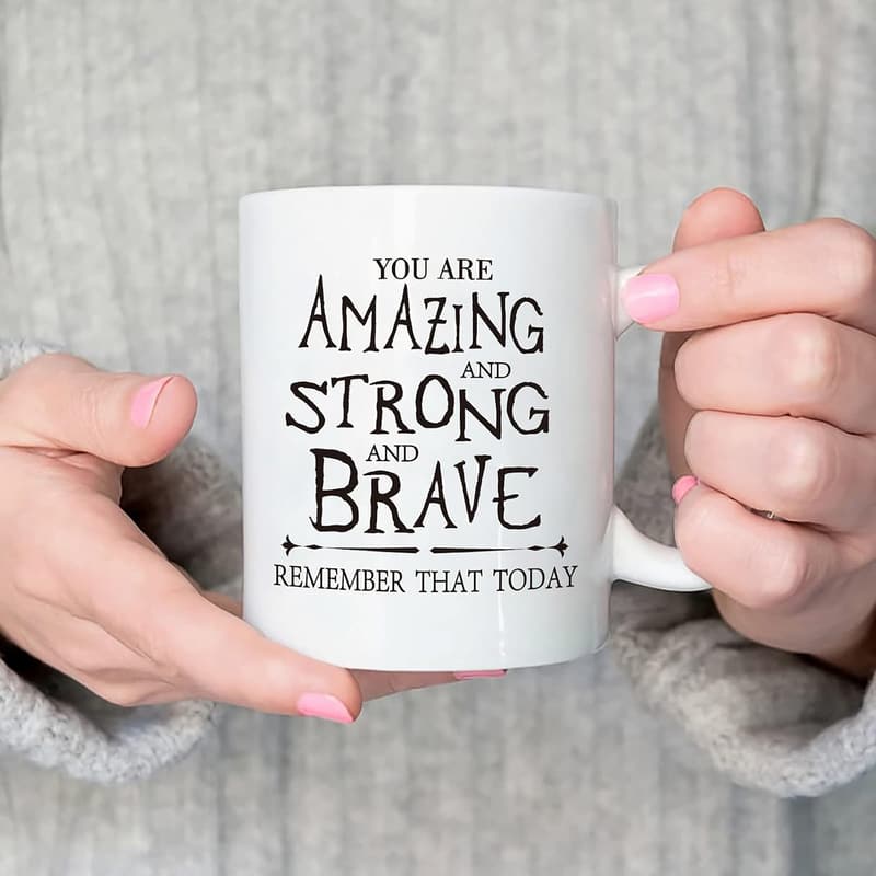 Inspirational Thank You Mugs for Women and Men - 11oz