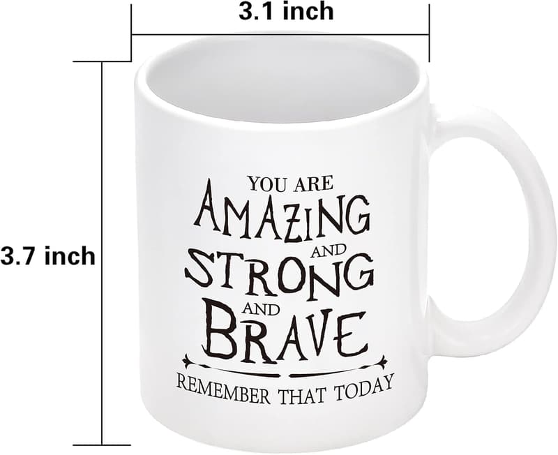 Inspirational Thank You Mugs for Women and Men - 11oz
