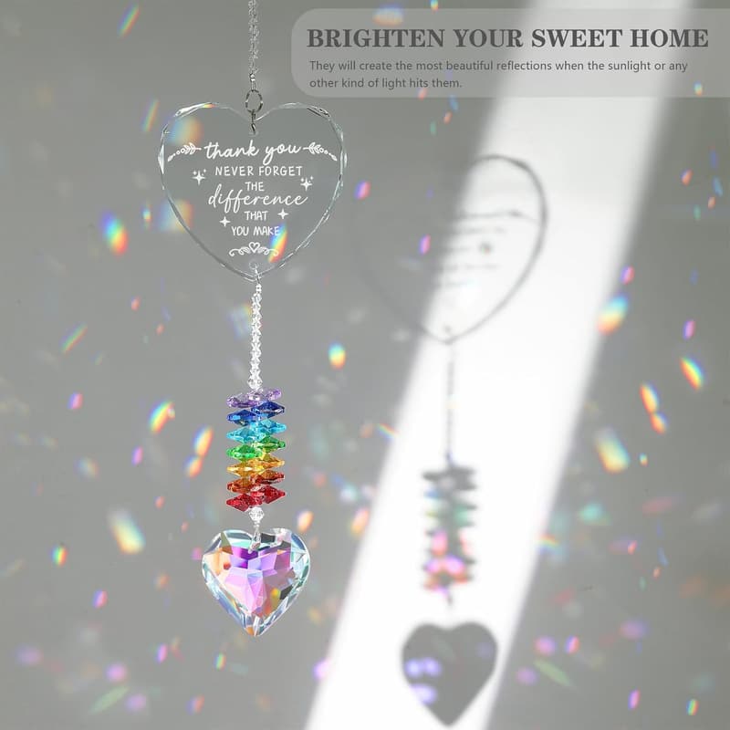 Thank You Gift - Crystal Suncatcher Ornament for Women