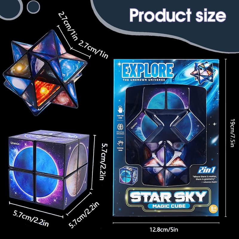 Infinity Cube Fidget Toy for Boys Ages 8-12