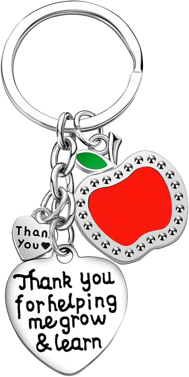 Teacher Appreciation Keychain - Thank You Gift