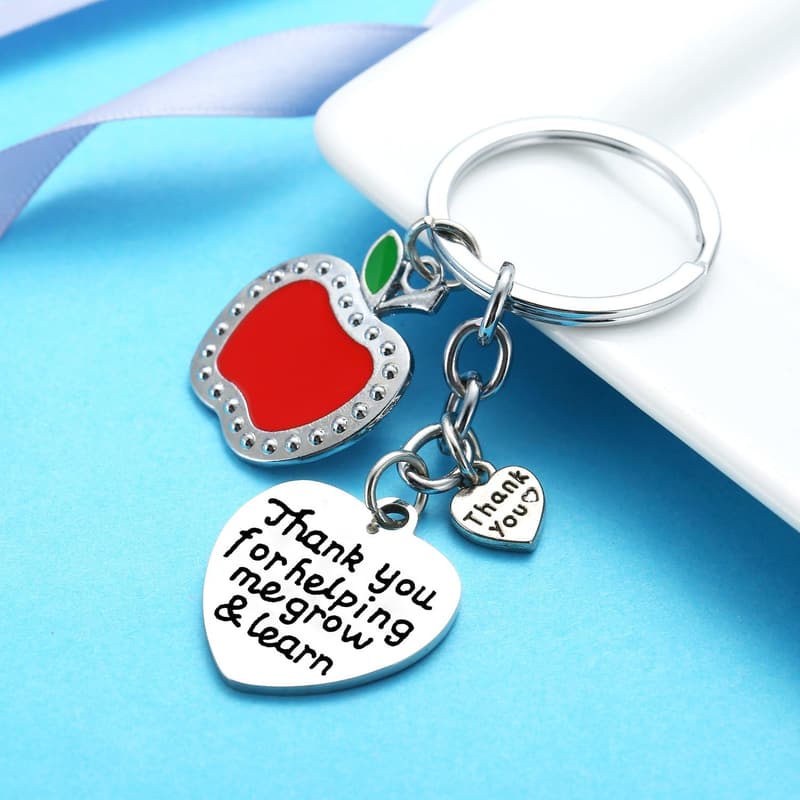 Teacher Appreciation Keychain - Thank You Gift