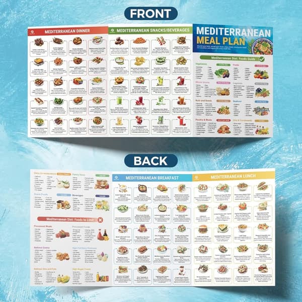 Mediterranean Diet Planner & Recipe Guide for 2025