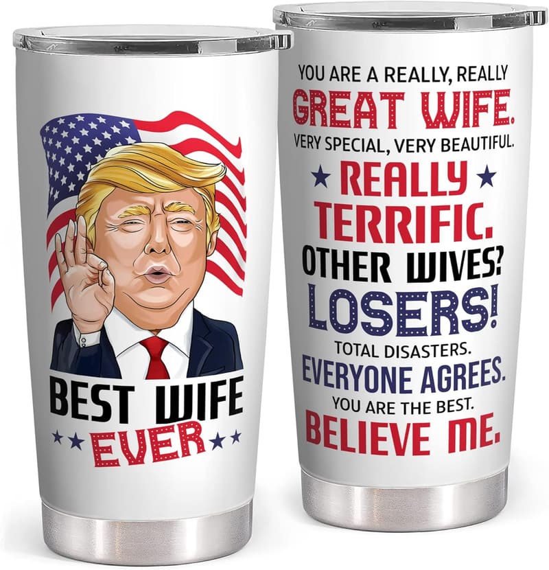 Wedding Anniversary Gift for Wife - 20 oz Stainless Steel Tumbler