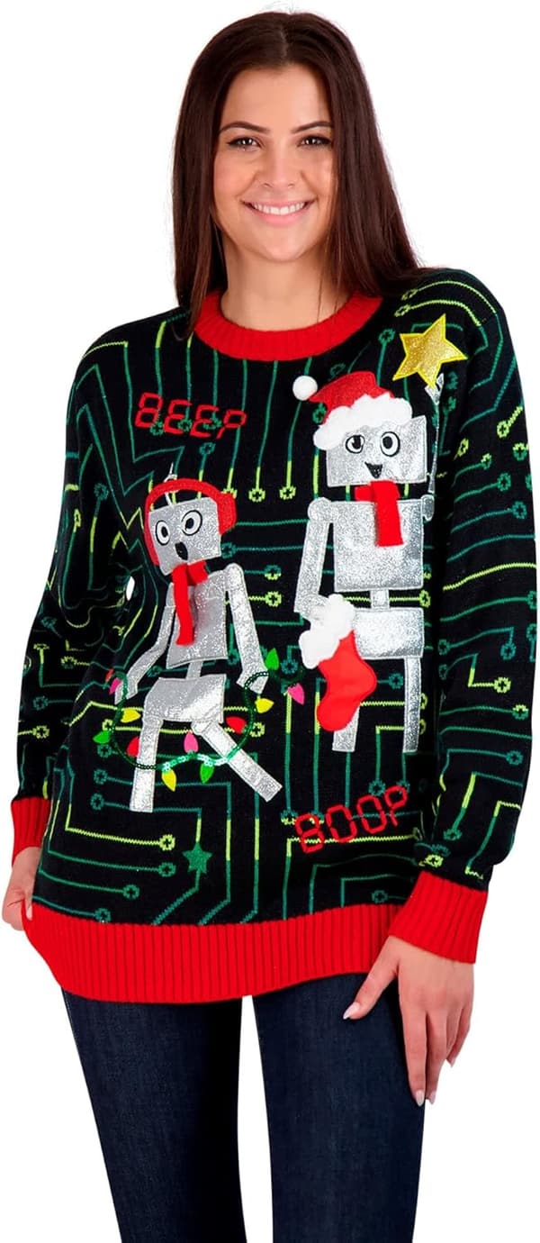 Festive Ugly Christmas Sweater for Men and Women