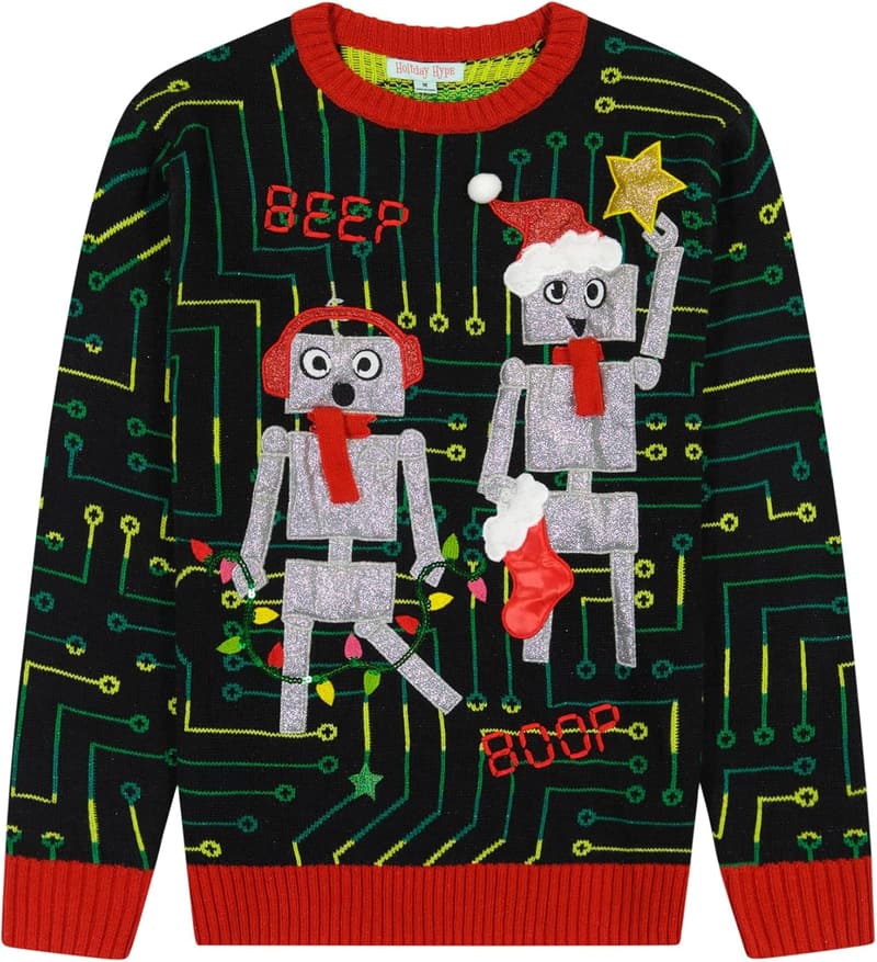 Festive Ugly Christmas Sweater for Men and Women