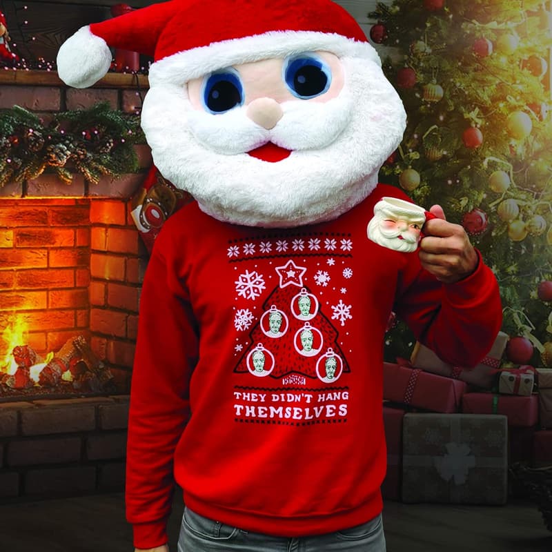 Ugly Christmas Sweatshirt for Men - SCOBAR Epstein Design
