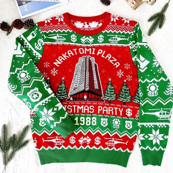 Christmas Ugly Sweater - Knitted Holiday Movie Design