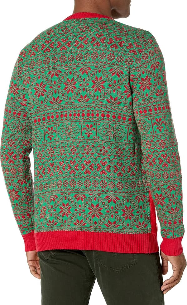 Light-Up Men's Ugly Christmas Sweater