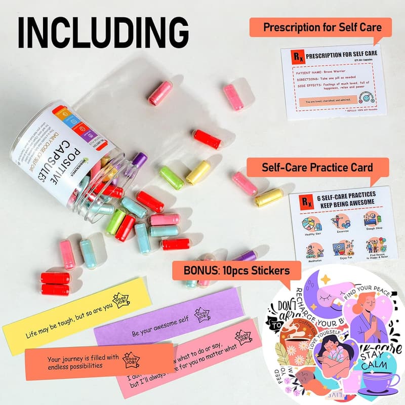 Positive Affirmations Self-Care Kit for Stress Relief