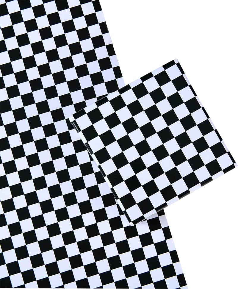 Checkered Flag Wrapping Paper for Racing - 4 Large Sheets