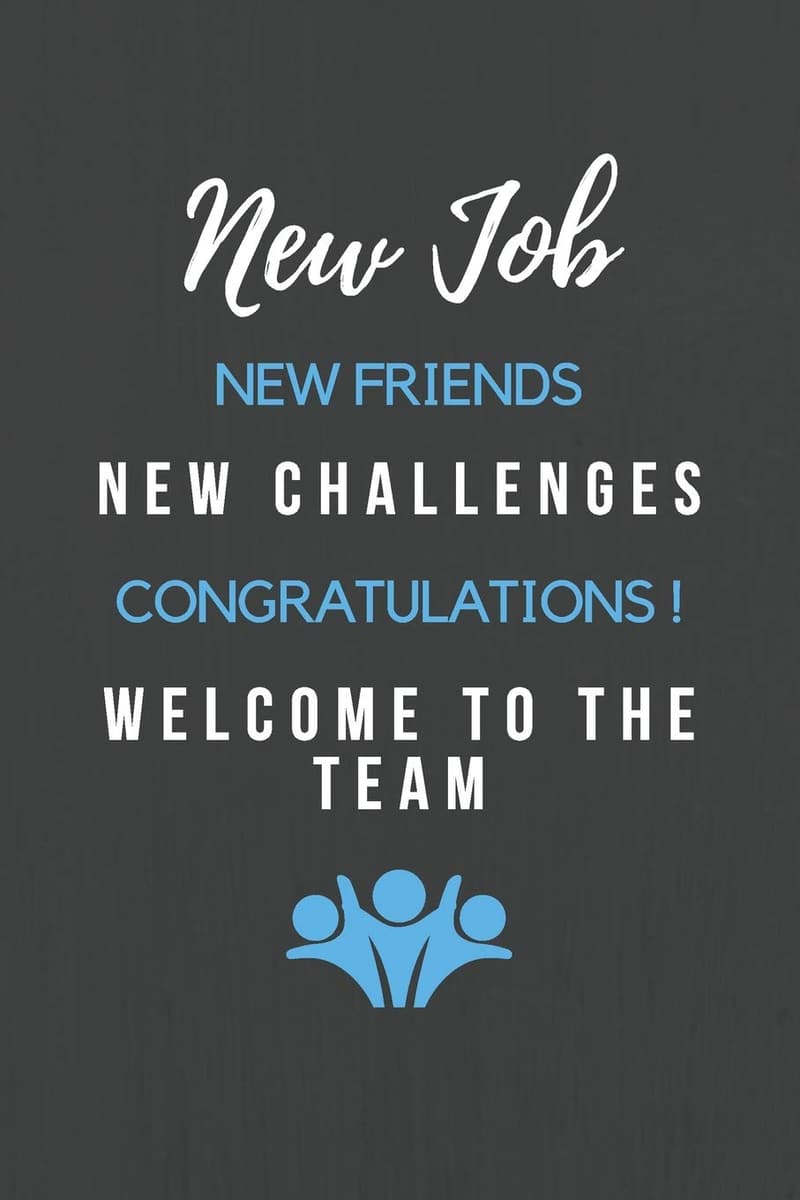 New Job Welcome Journal for New Employees
