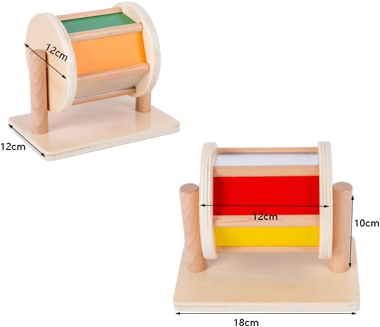 Montessori Play Kit for Toddlers (6-12 Months) - Mirror & Puzzles