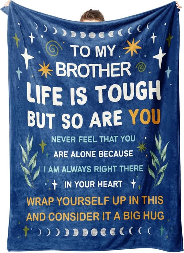 Brother's Day Blanket Gift – Soft Throw, 60